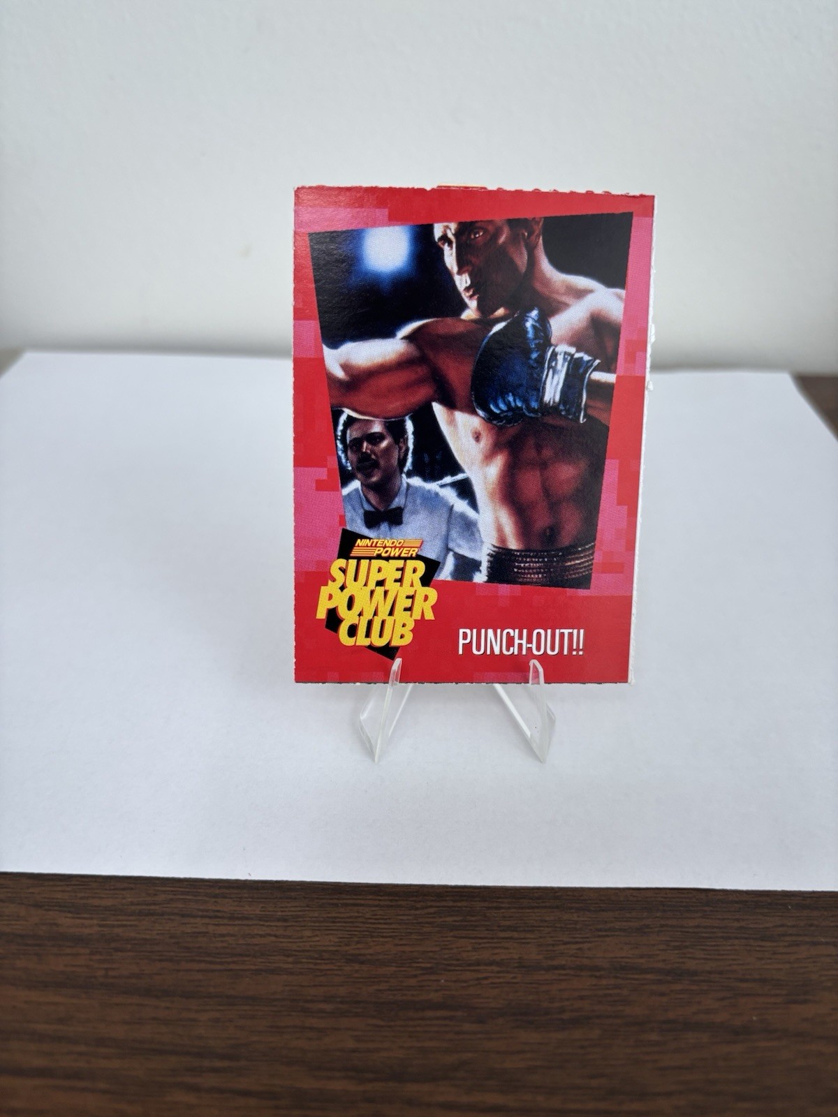 1992-95 Nintendo Power Super Power Club #28 Punch-Out VG+