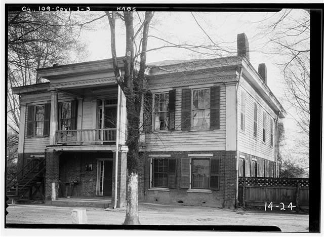 Downs House,Covington,Newton County,Georgia,GA,HABS,Historic Buildings Survey,1