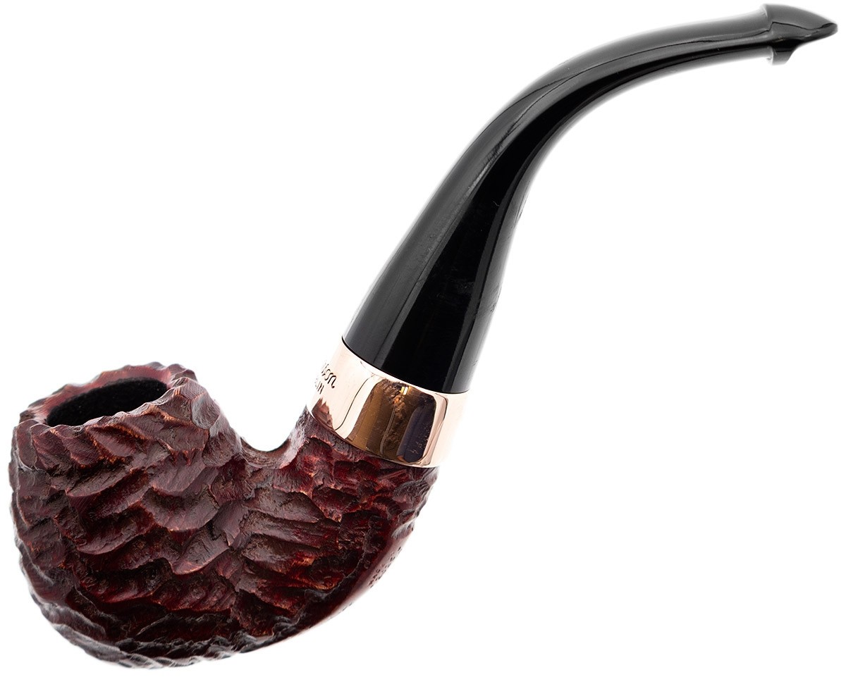 Peterson 2025 Christmas Special Rustic Finish Med / Small Bent Billiard Pipe 230