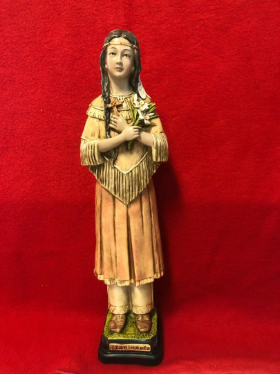 Saint Kateri Tekakwitha Statue 16\