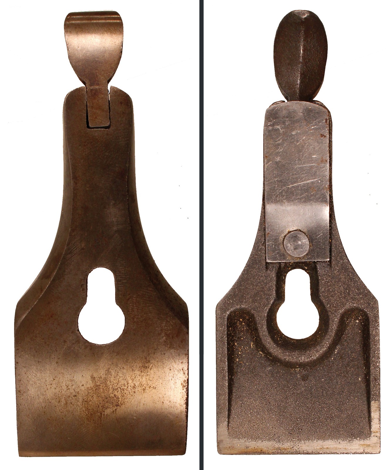 Orig. Lever Cap for Stanley No. 4 or 604 Plane- Keyhole w/o Name - mjdtoolparts