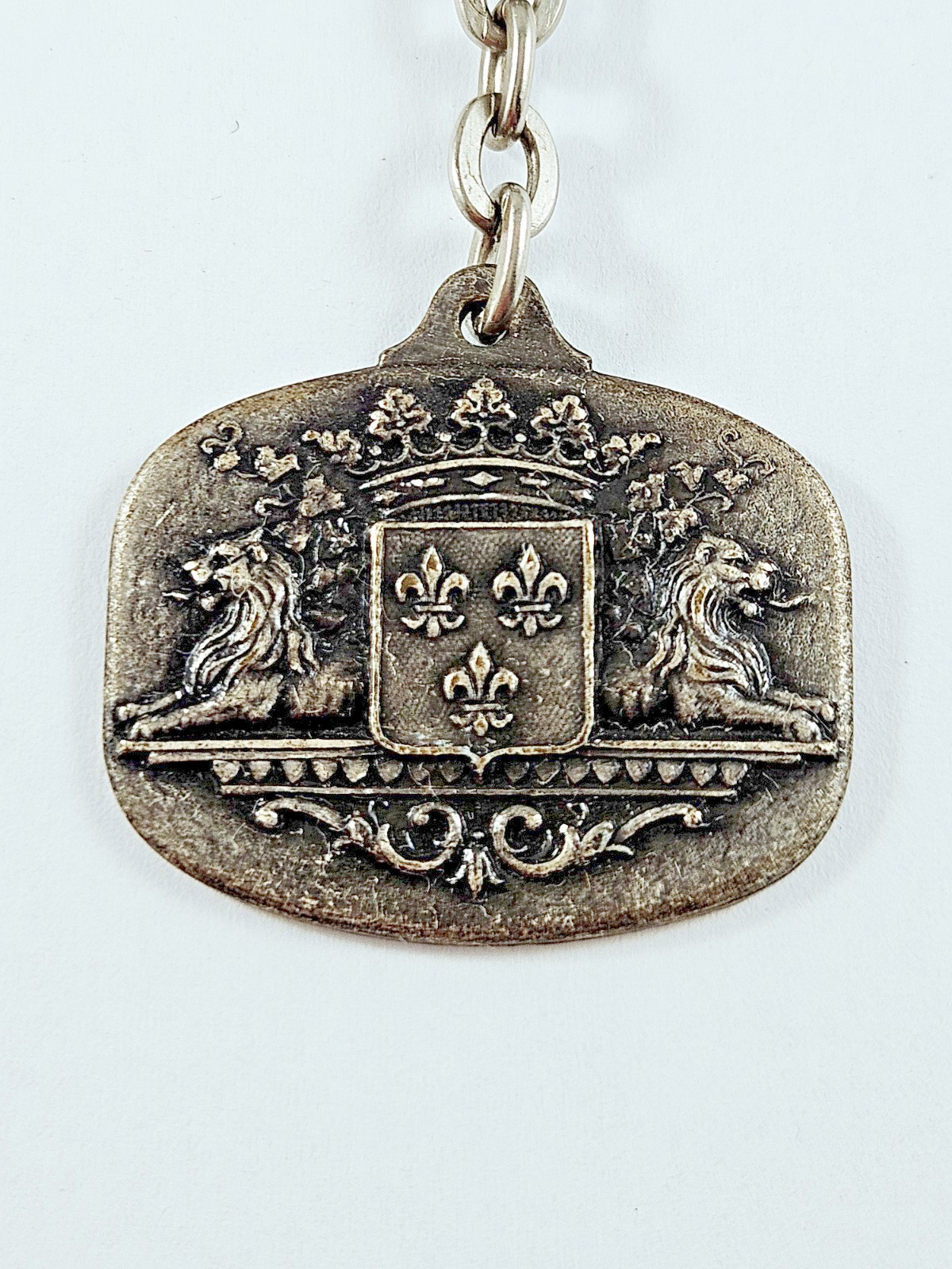 Keyring - Champagne Montaudon - Reims, Coat of Arms Vintage - Metal - 1960s