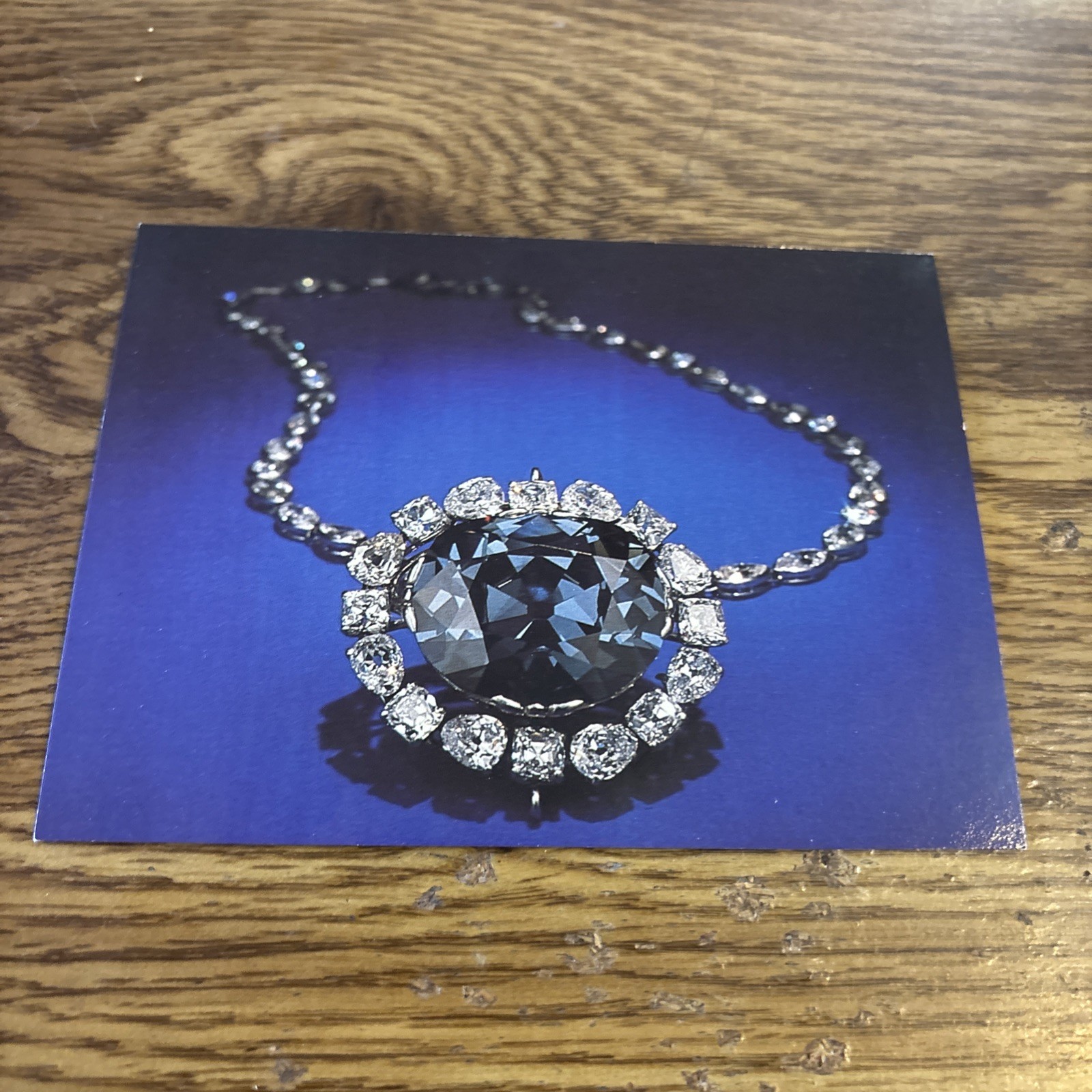 The Hope Diamond, Museum of Natural History, Smithsonian Postcard