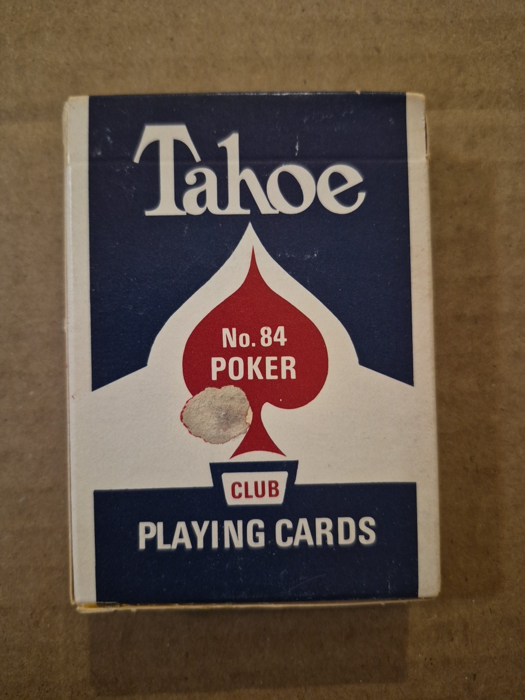 Vintage Authentic Tahoe No. 84 Arrco Poker Club Playing Cards Original SEALED
