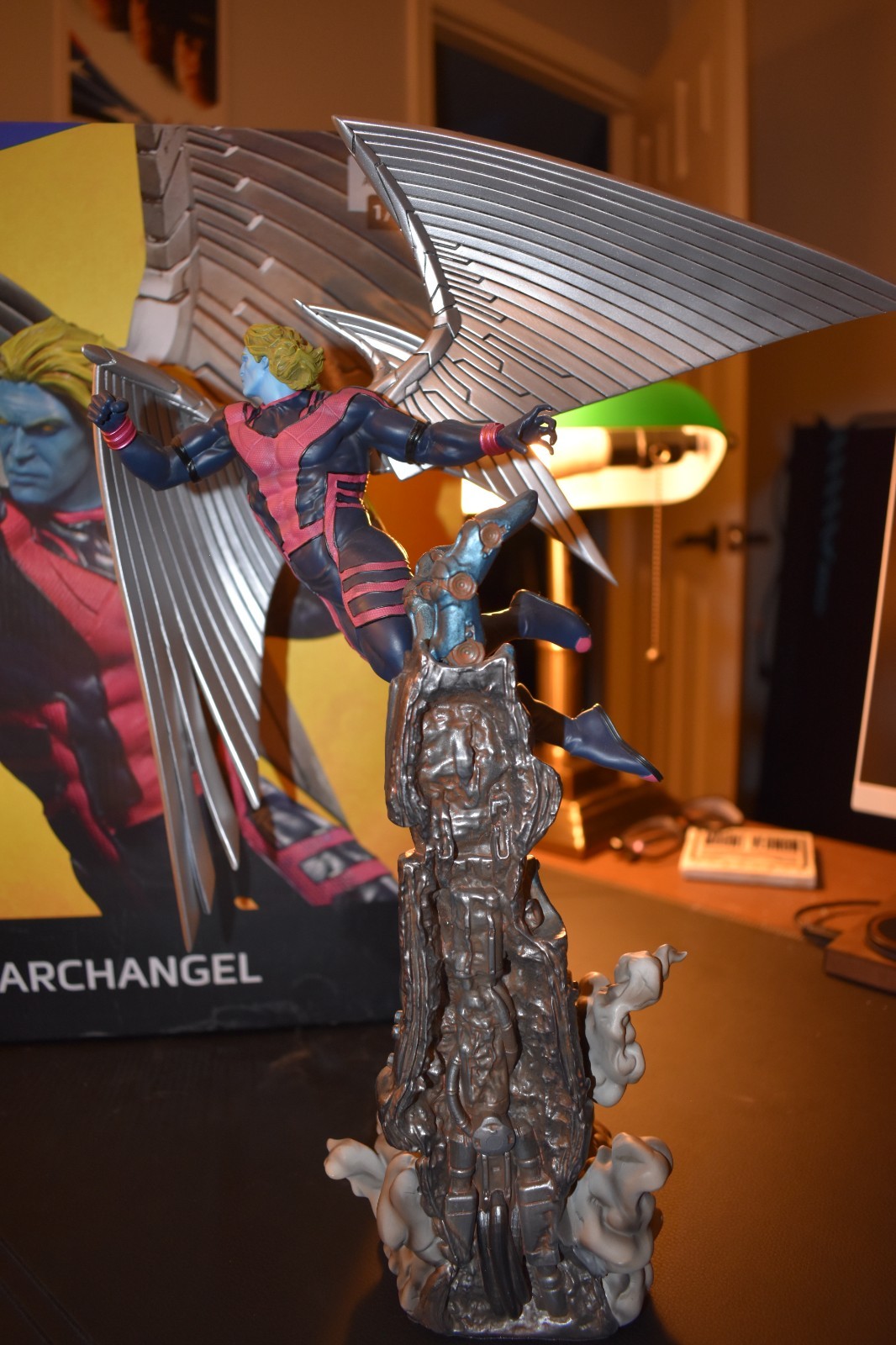 Iron Studios Marvel Comics X-Men - Archangel 1/10 Statue