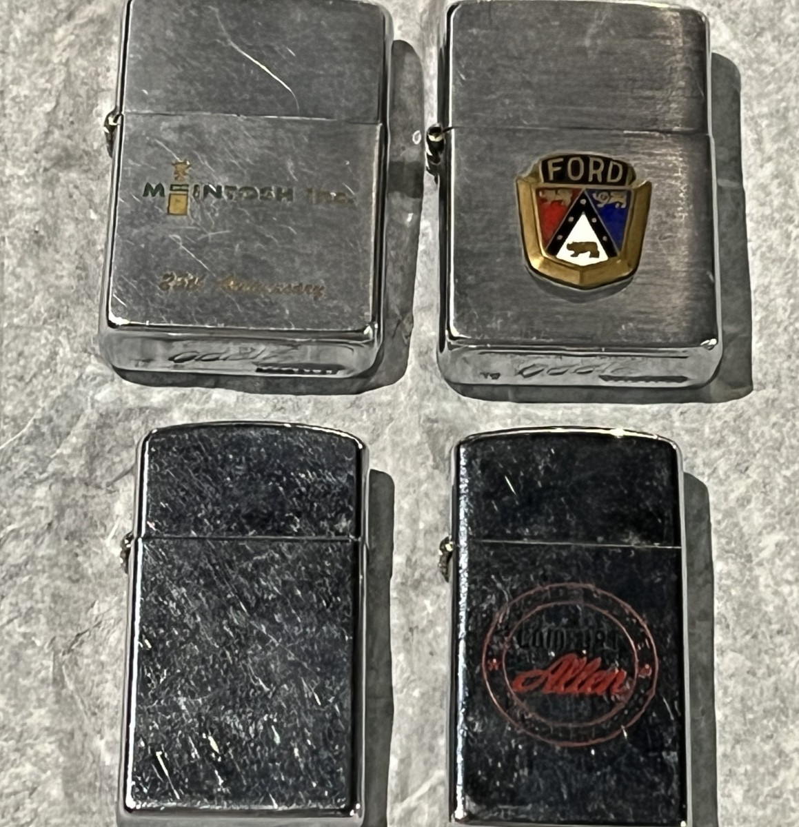 Vintage 1953 1955 Zippo Lighter U-55 Gale V Unlimited Hydroplane Boat Racing Pat