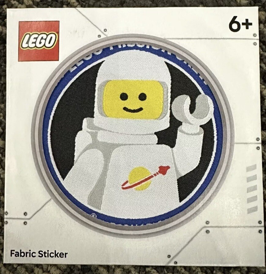 SDCC 2024 Exclusive Lego Space Mission Crew Patch Sticker