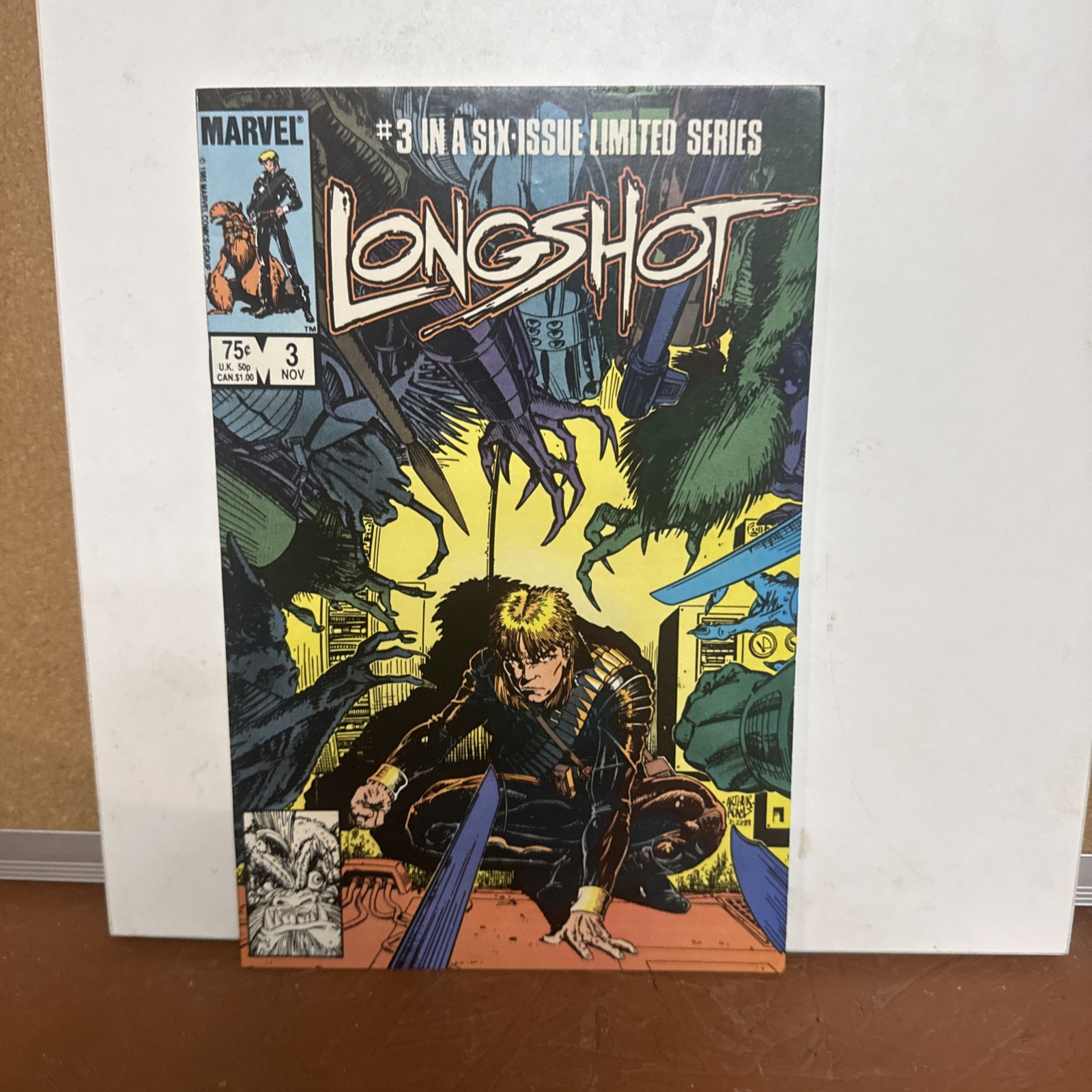 Longshot #3 (Marvel Comics November 1985)
