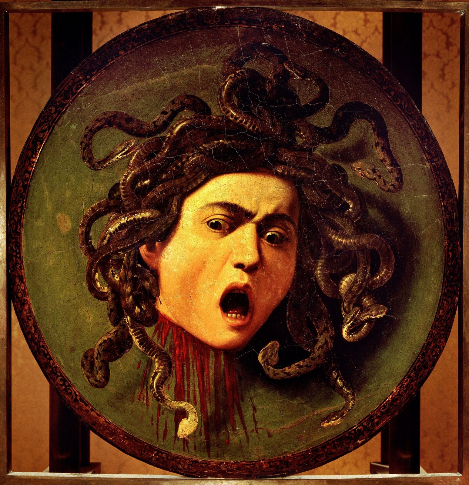 Medusa Caravaggio 1597 Vintage Classical Art Reprint Wall Art