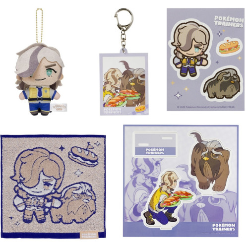 Arven Mabosstiff sticker acrylic stand mascot keychain etc. Pokemon Center