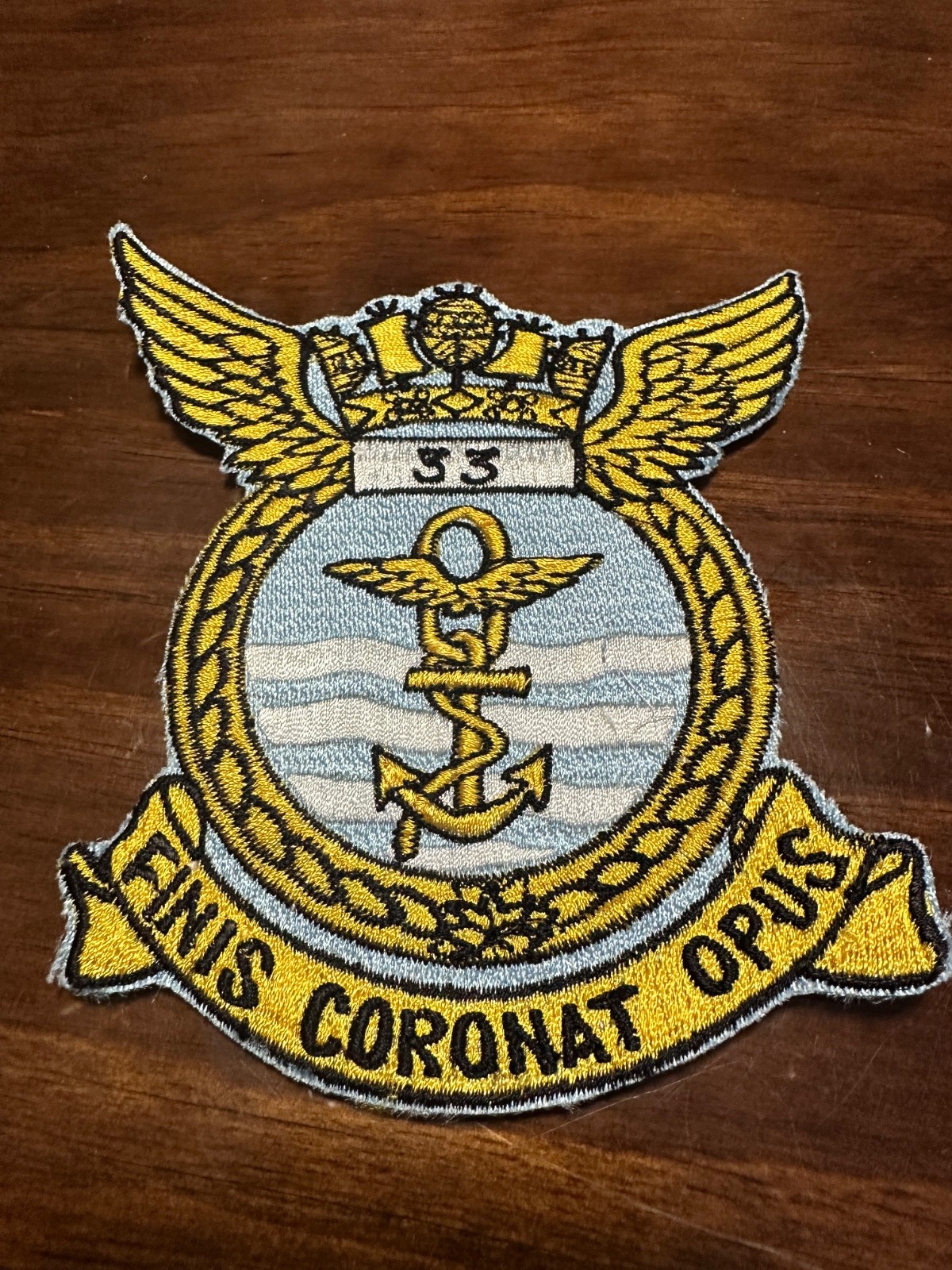 Vintage Royal Canadian Navy VU-33 Squadron Patch