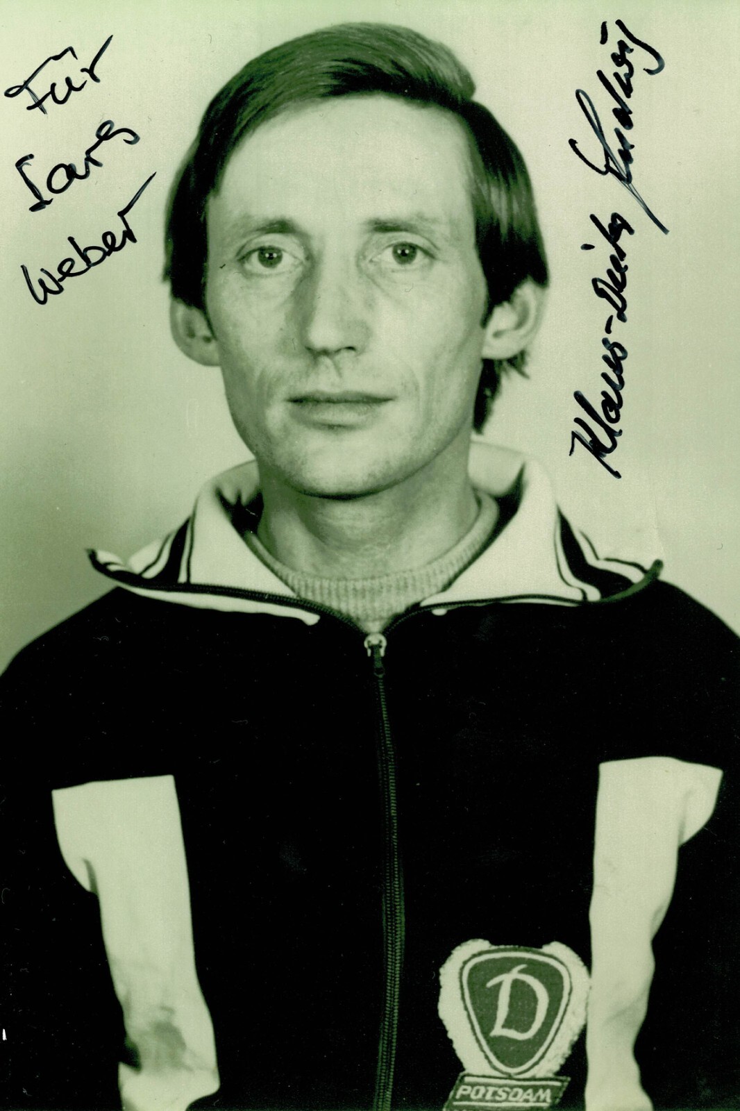 Autograph † Klaus-Dieter Ludwig Olympic champion 1980 GDR rower eighth
