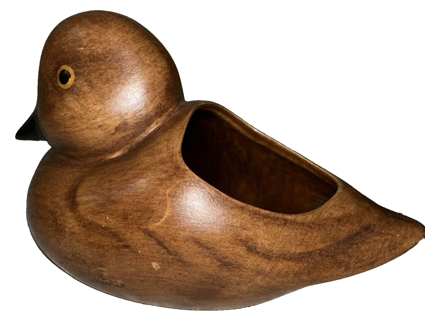 Duck Planter Vintage Ceramic Brown Drip Glaze Pottery Duck Planter Vintage Ceramic Brown Drip Glaze Pottery