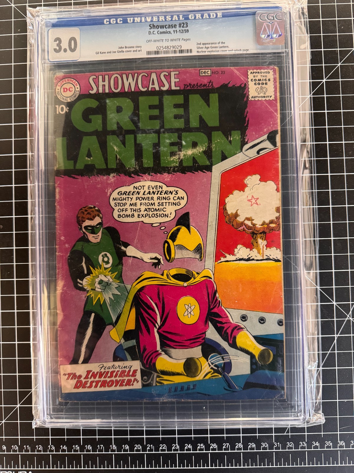 SHOWCASE #23 CGC 3.0 | 2nd HAL JORDAN GREEN LANTERN | SILVER AGE DC KEY | LANTER