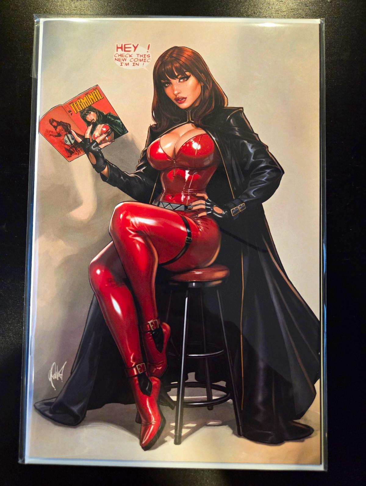 TERMINAL #2 CEDRIC POULAT 616 COMICS Virgin Variant A LTD 1000 COMIC