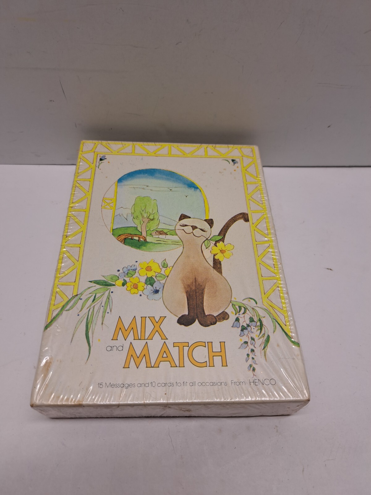 Vintage Henco Mix & Match Greeting Cards, 15 Messages, 10 Cards, All Occasions 