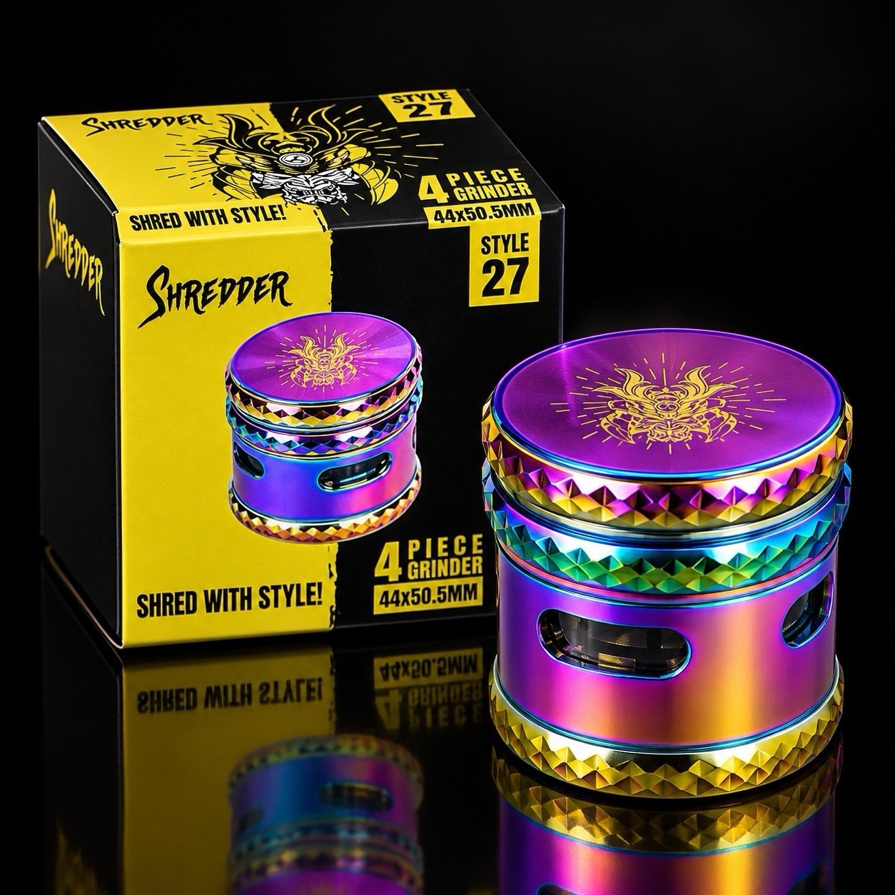 Shredder Premium 4-Piece Grinder 44 × 50.5mm *USA* Shredder Premium 4-Piece Grinder 44 × 50.5mm *USA*