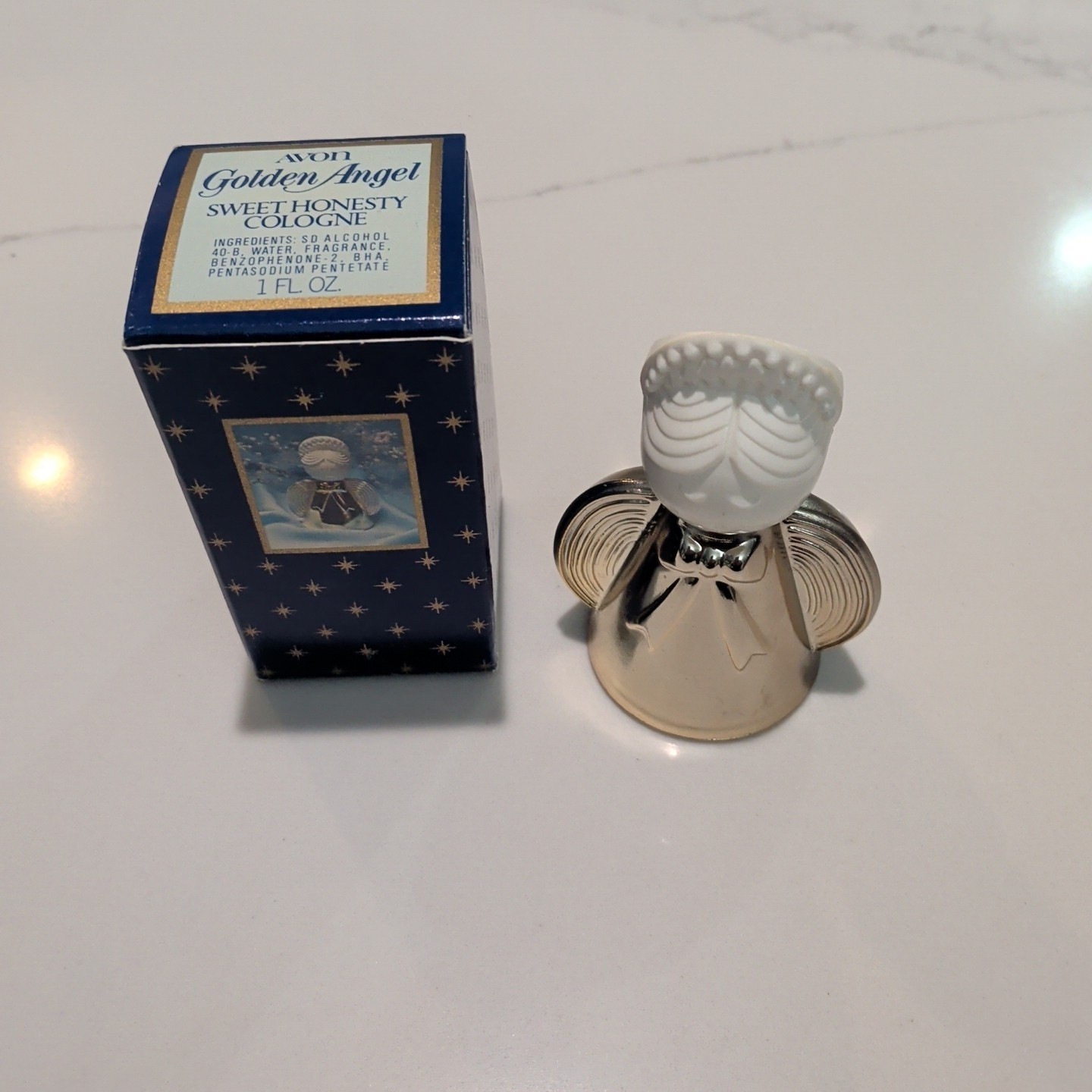 FULL Original Box AVON Golden Angel Sweet Honesty Cologne Fragrance Perfume