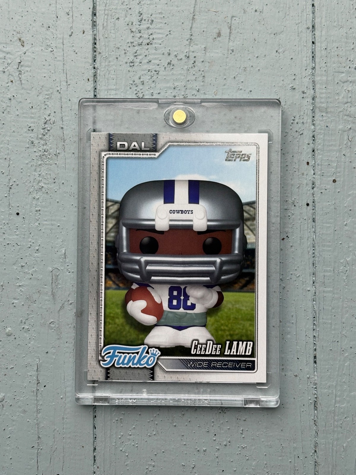 Topps 2026 Topps x Funko Pop CeeDee Lamb FUNKO-3 Dallas Cowboys Card SSP