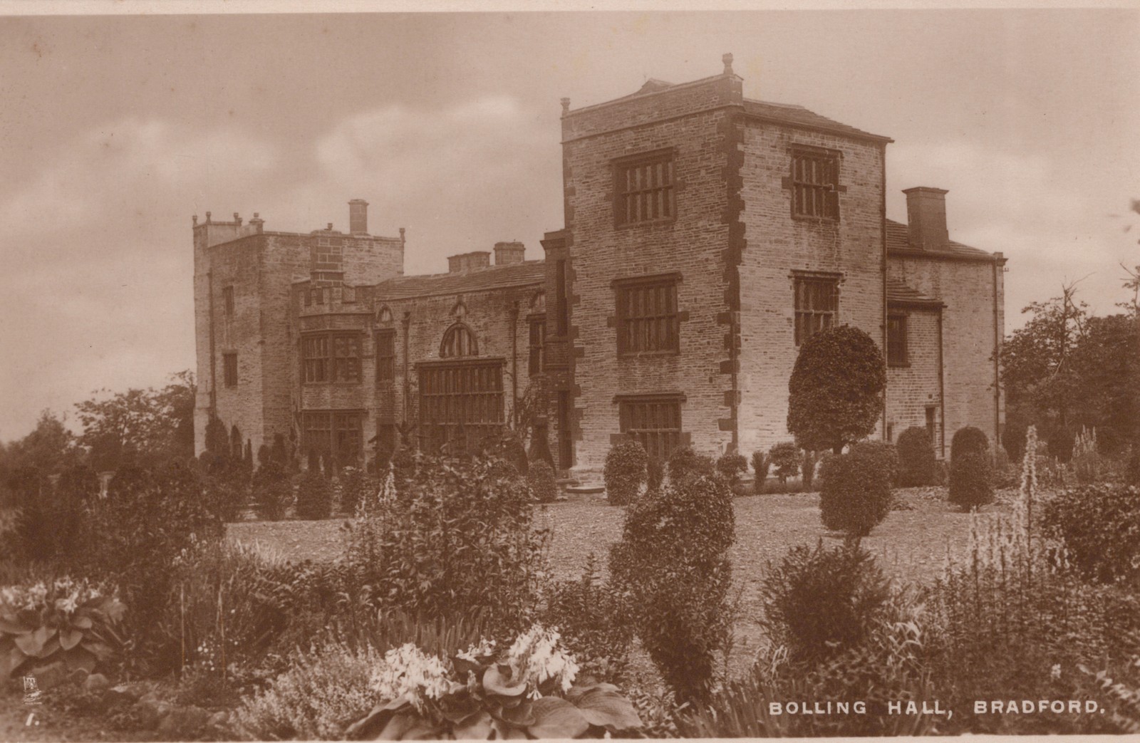Bolling Hall Bradford England RPPC Postcard Tuck\'s Real Photograph c.1910s