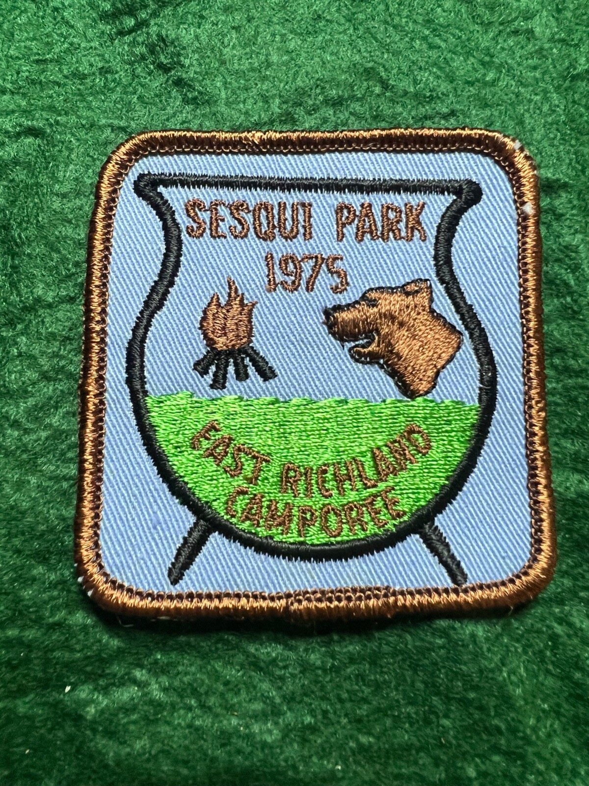 1975 Central South Carolina Council East Richland Camporee Patch