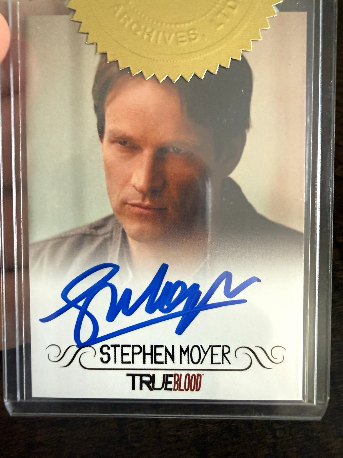 Archives, Ltd. 2012 True Blood Stephen Moyer Autograph Card Bill Compton