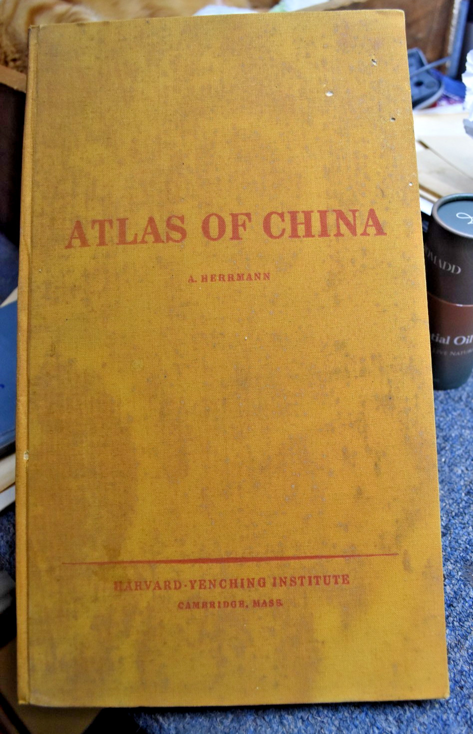 Atlas Of China 1935 Harvard-Yenching Institute -A Herrmann Drawn by G.Westermann