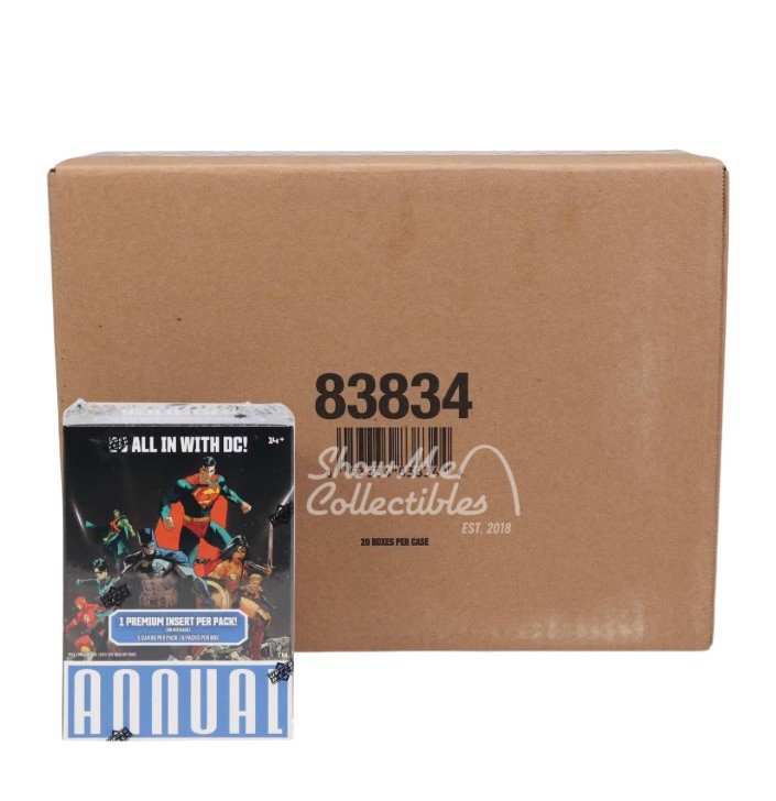 2024-25 Upper Deck DC Annual 6-Pack Blaster Box 20-Box Case 