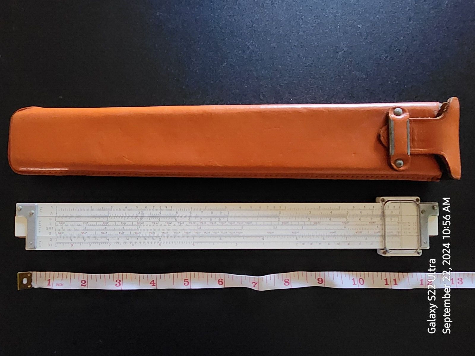 Keuffel & Esser co. Vintage Slide Rule 681318 Log Duplex Trig 1947 Exc. Z52