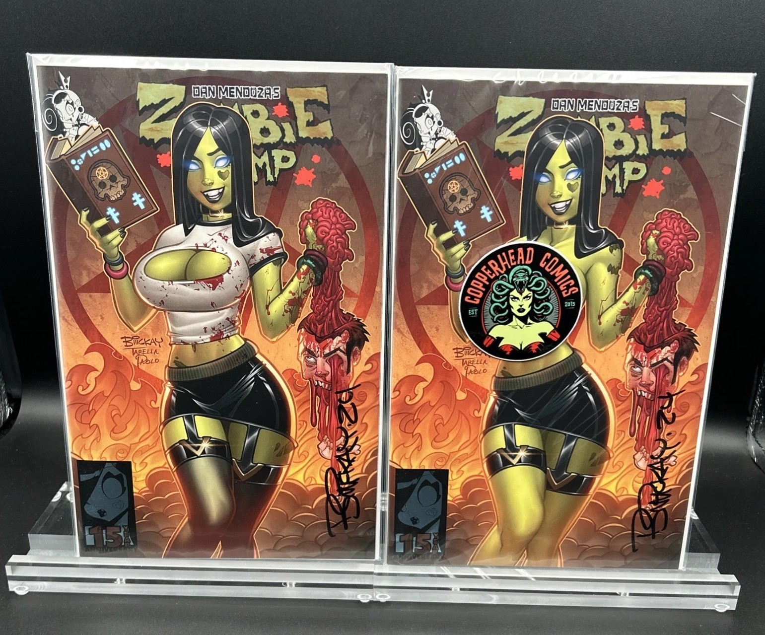 Zombie Tramp #1 15th Anniversary MegaCon Exclusive Set Ltd 50 SIGNED Bill McKay