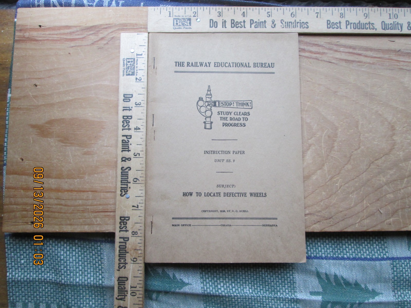 The Railway Educational Bureau How to Locate Defective Wheels Unit SS.9