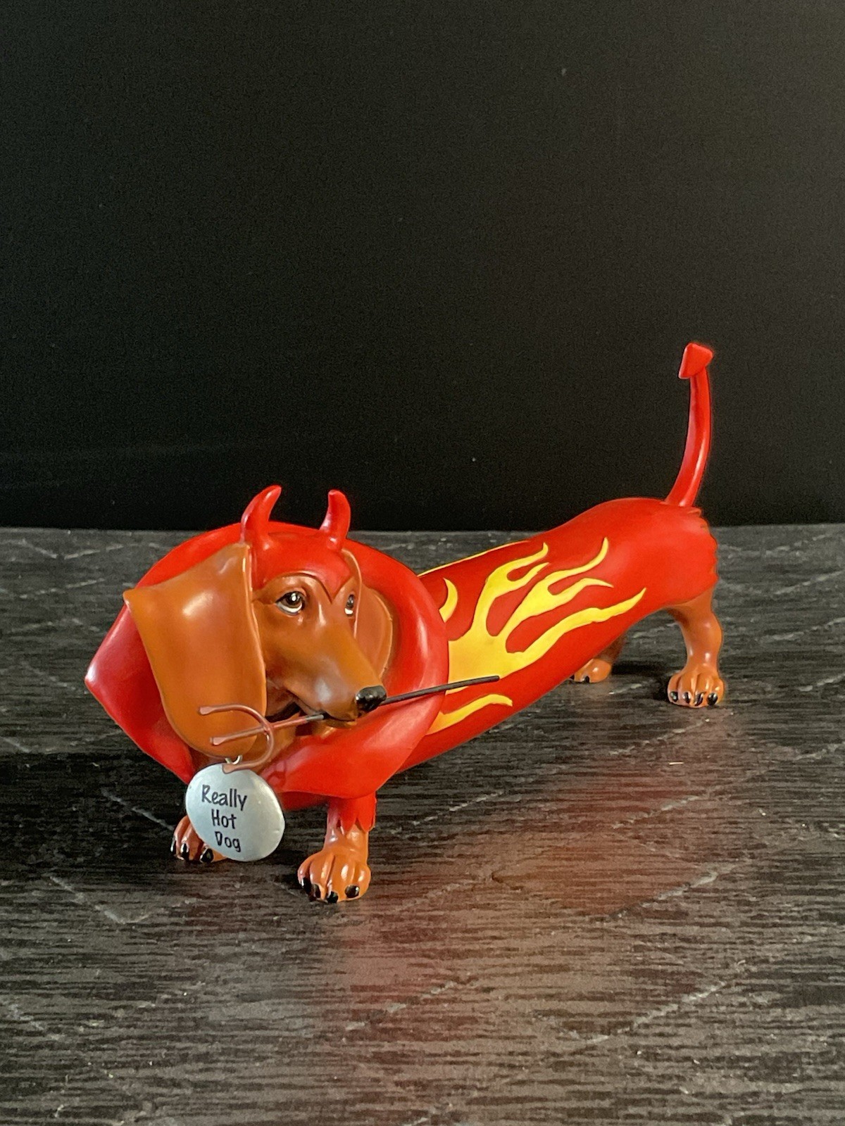 Westland Hot Diggity Dog 16530 Deviled Doxie Really Hot Weiner Dachshund