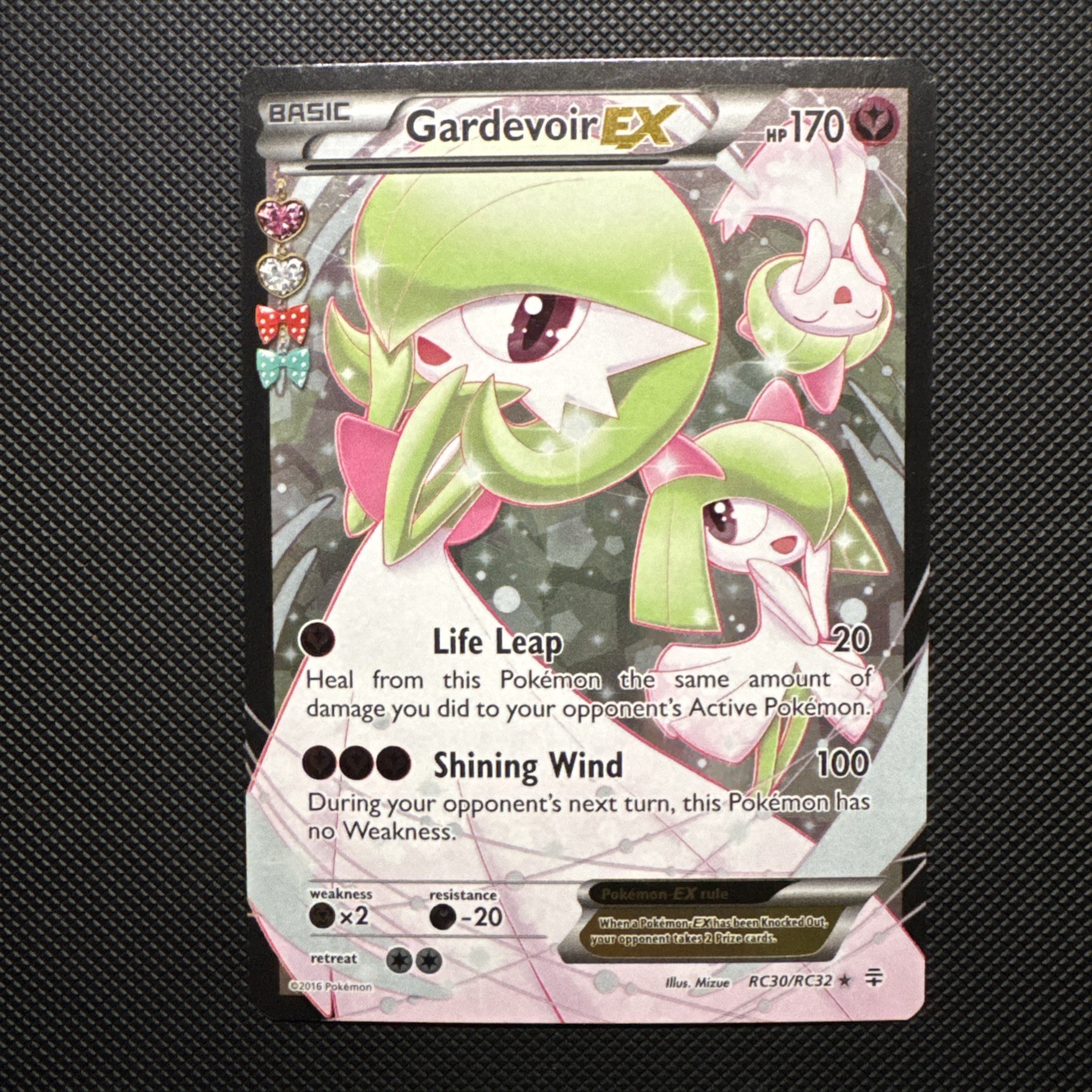 Pokémon TCG Gardevoir EX RC30/RC32 Generations Radiant Collection Full Art 