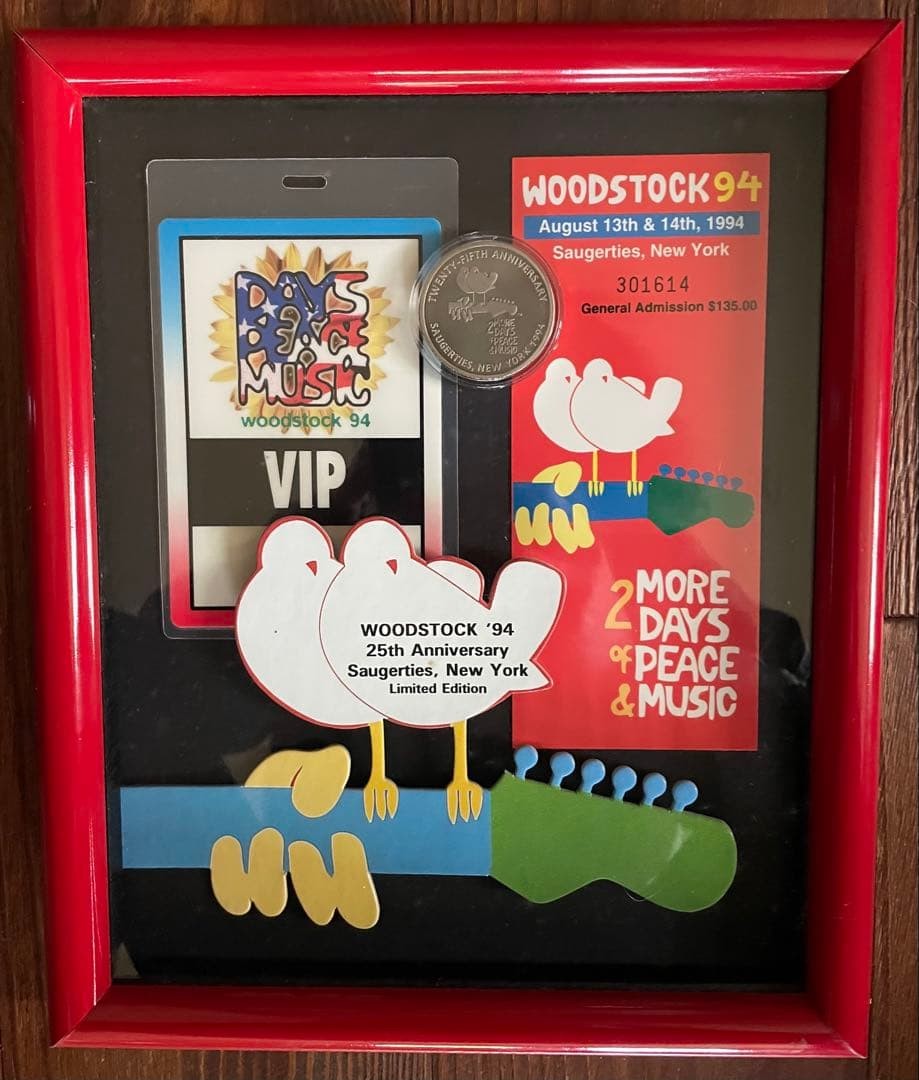 Woodstock Music Festival Commemorative Set Limited Edition (Ultra Rare)