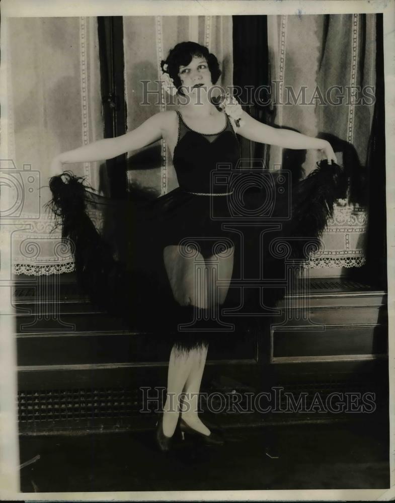 1927 Press Photo Illustrators Ball Hotel Roosevelt NY Jean Carter Waddell