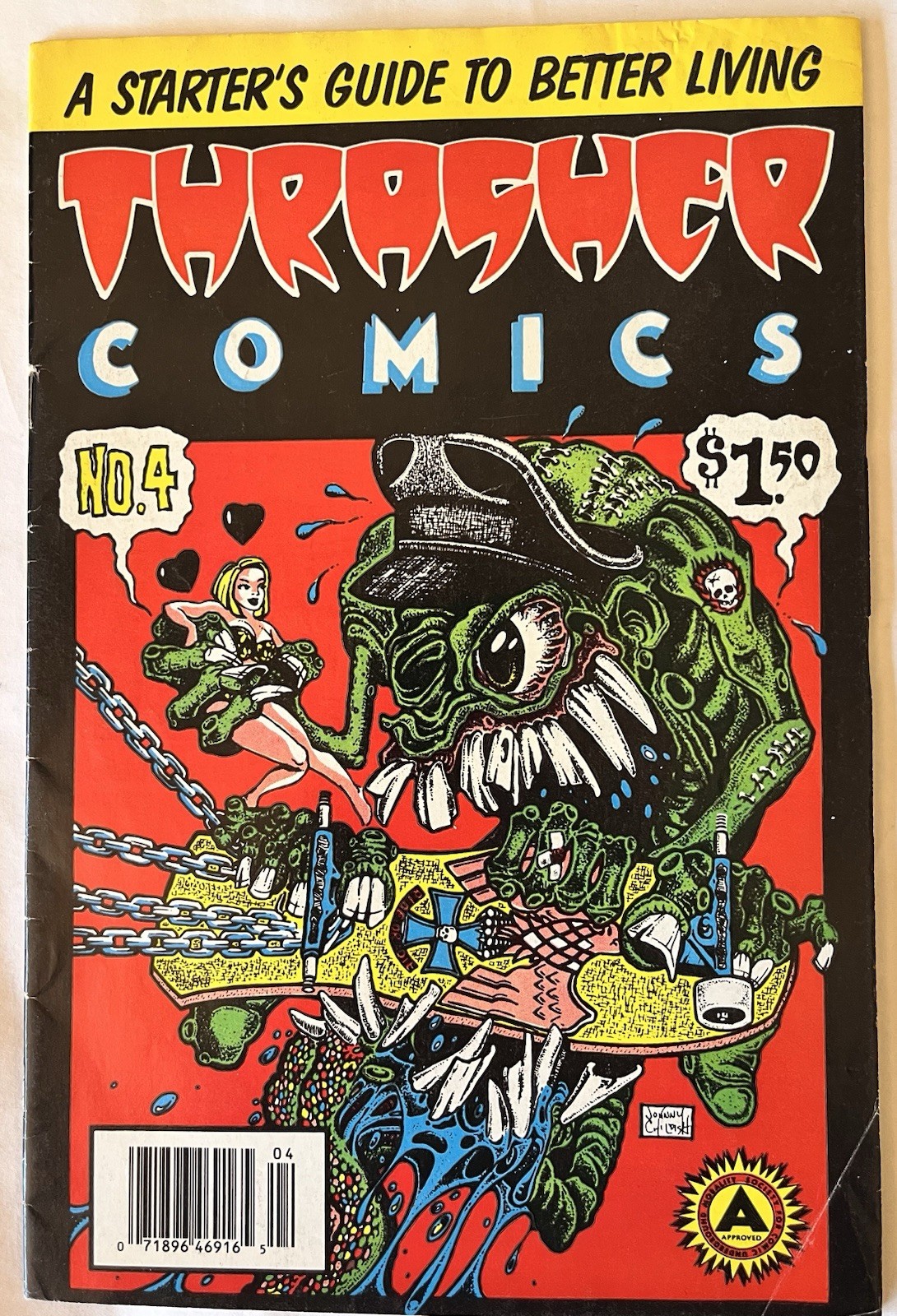 Thrasher Comics #4 High Speed Productions A Starter’s Guide To Better Living