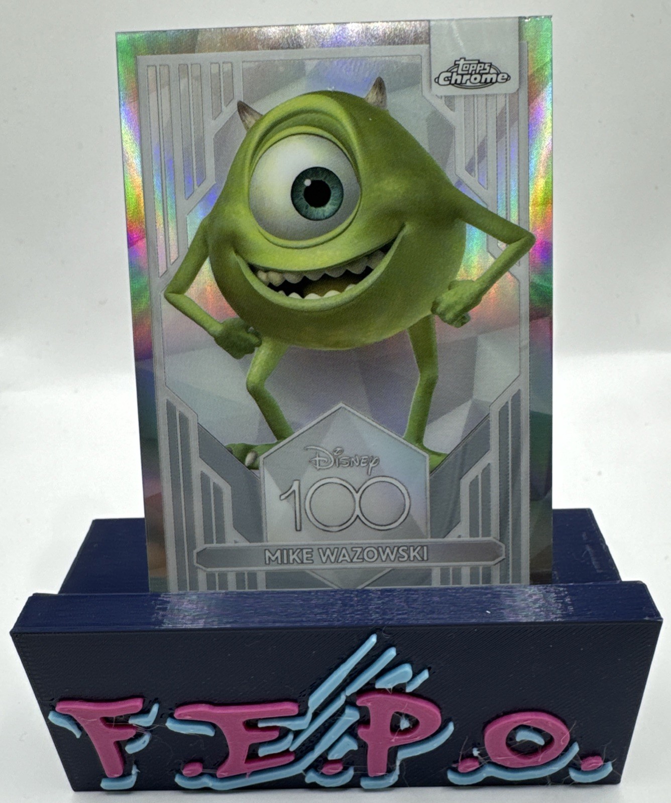 2023 Topps Chrome Disney 100 Refractor Monster’s Inc.’s Mike Wazowski #43 2023 Topps Chrome Disney 100 Refractor Monster’s Inc.’s Mike Wazowski #43