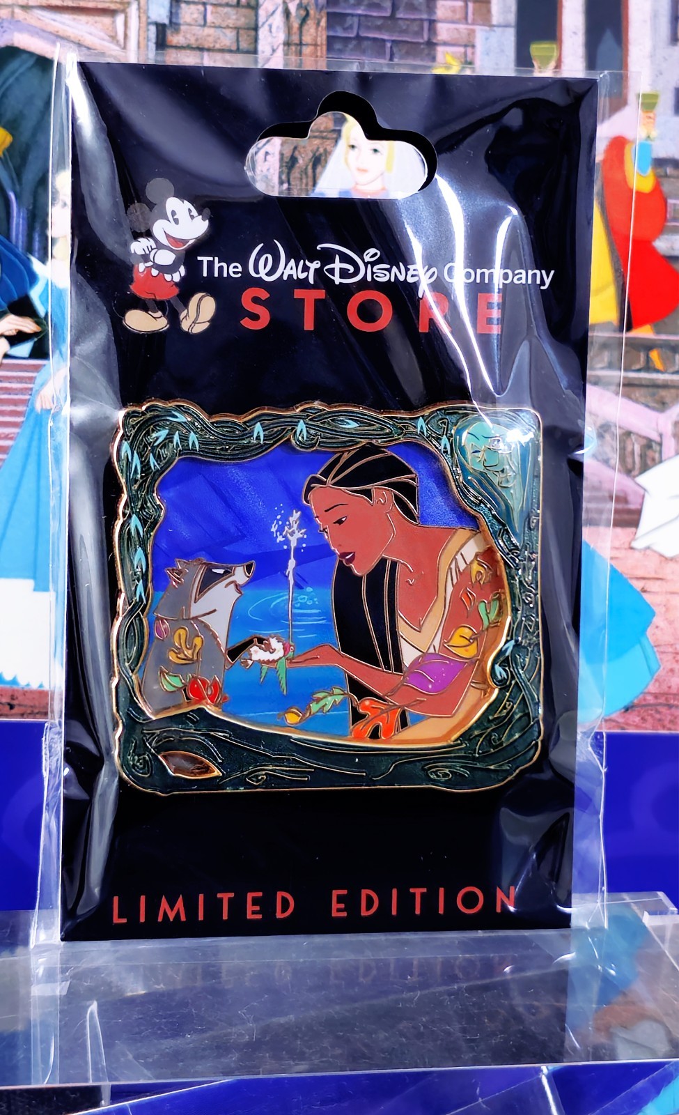 Disney TWDC Store Pin - Pocahontas 30th Anniversary - Quit Playing Around LE 250