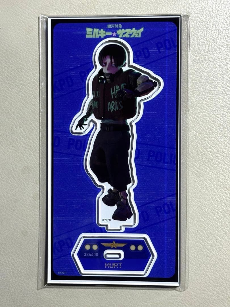 Galaxy Express Milky Subway Card Acrylic Stand Manga Exhibition