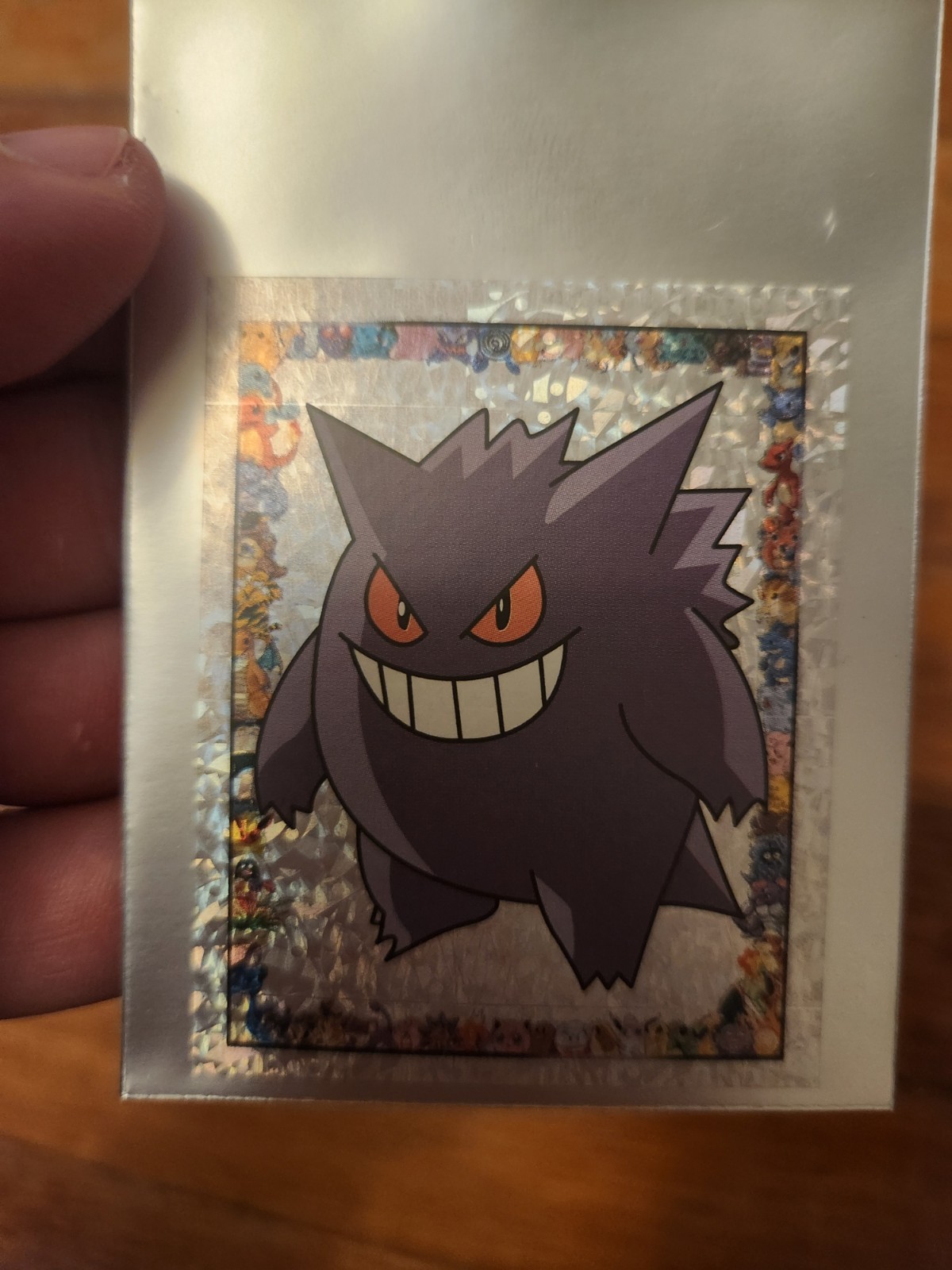 Merlin Collections 1999 Pokemon Stickers Gengar S15 Sticker Holo Mint