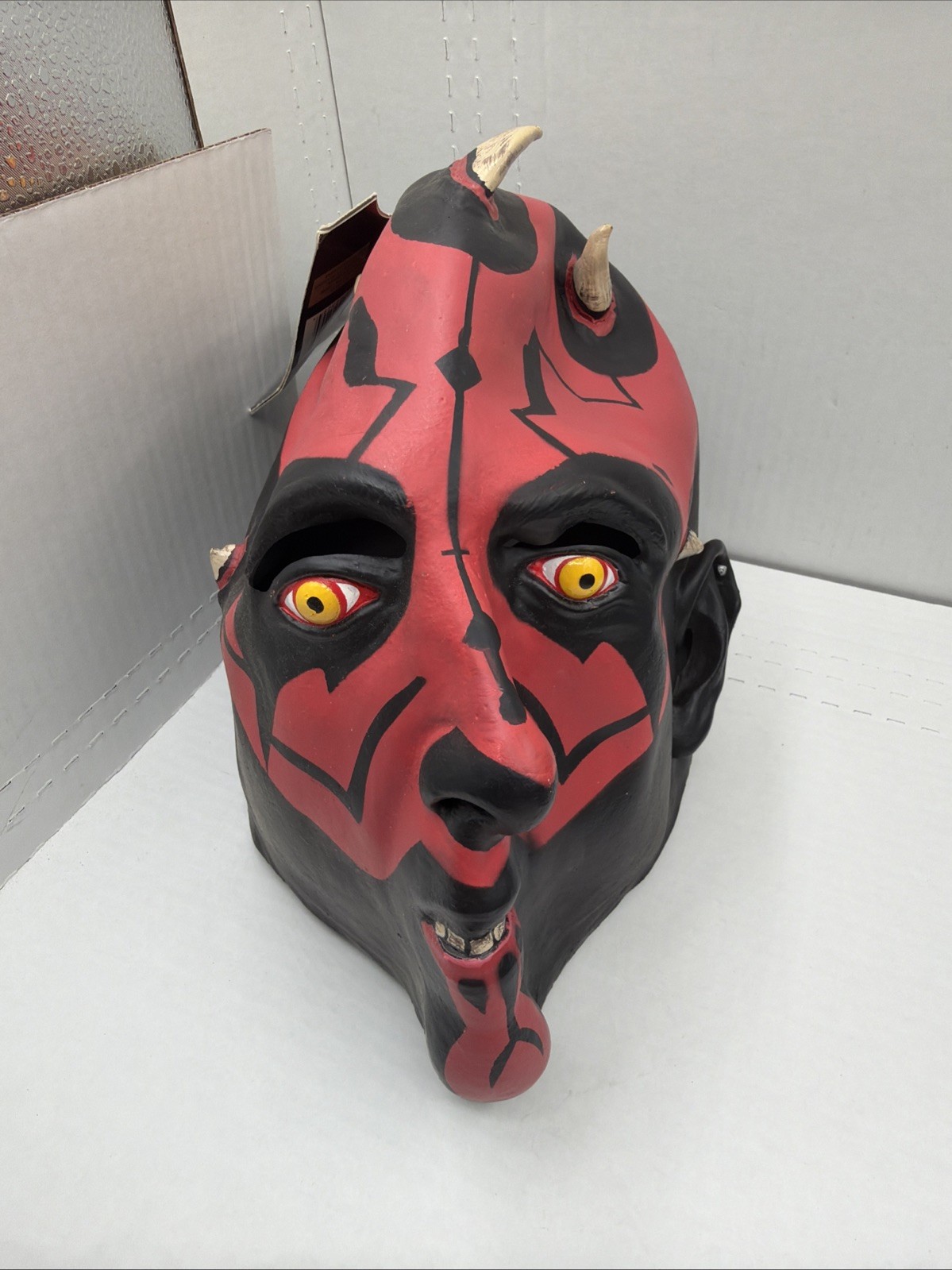 Vintage NWT Rubies Darth Maul Star Wars Episode One Halloween Mask