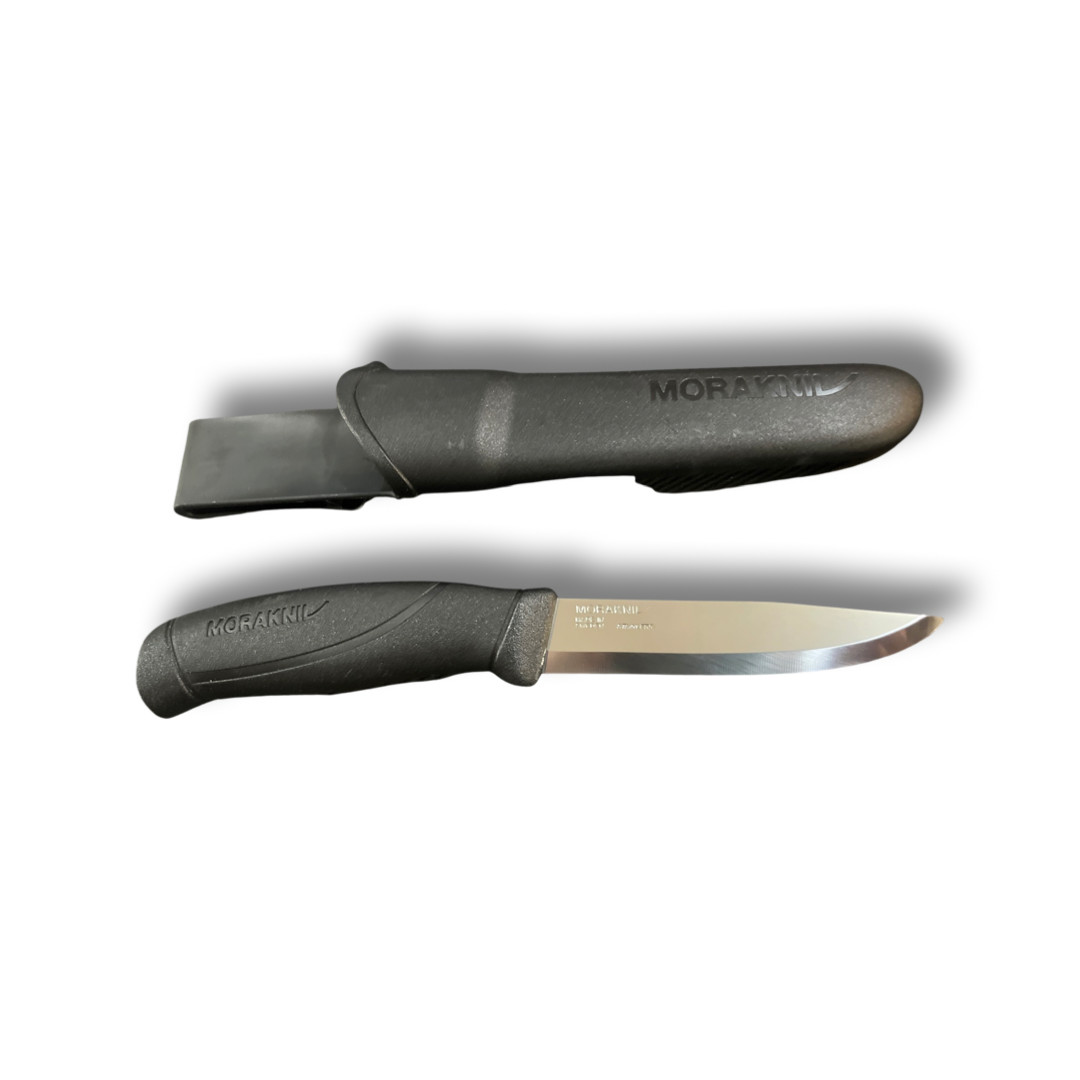 Mora Companion Stainless Black #12141