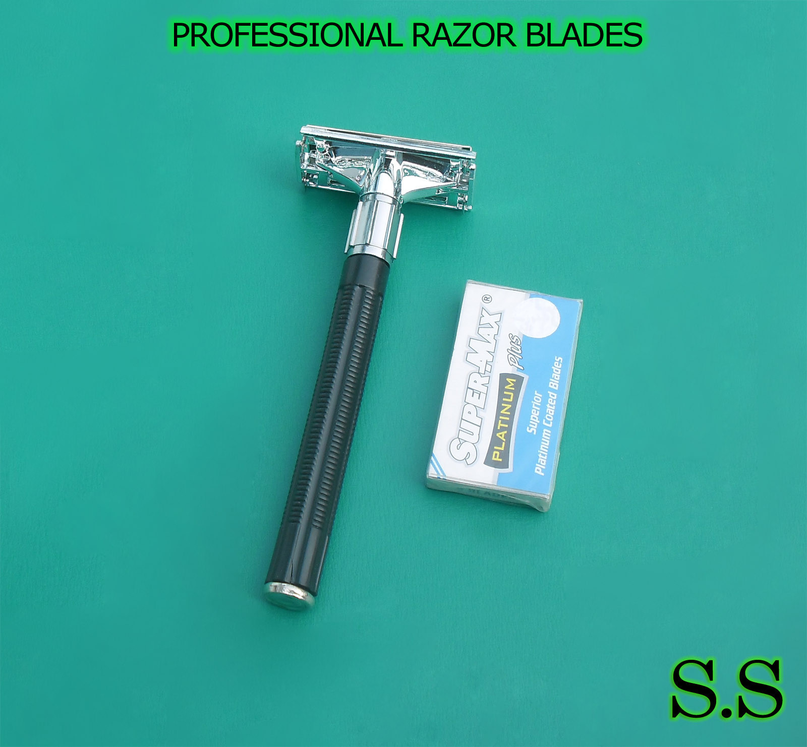  Barber Razor Old Fashion Safety Razor with blades BRAND NEW