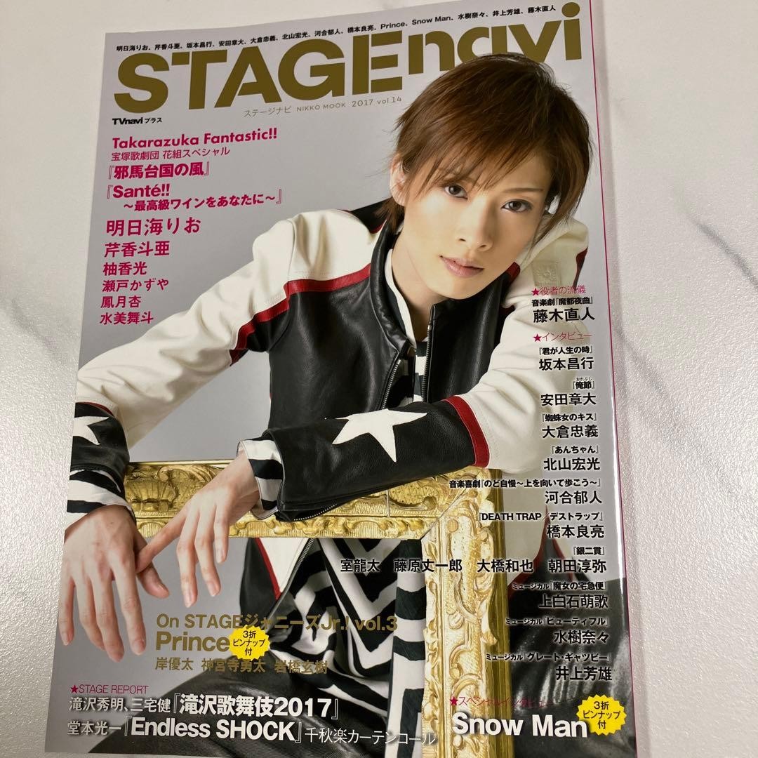 STAGE navi 2017 vol.14 Takizawa Kabuki Takarazuka Entertainment Magazine