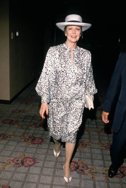 Loretta Young Circa 1980s Celebrity Movies TV Historic Old Photo 2