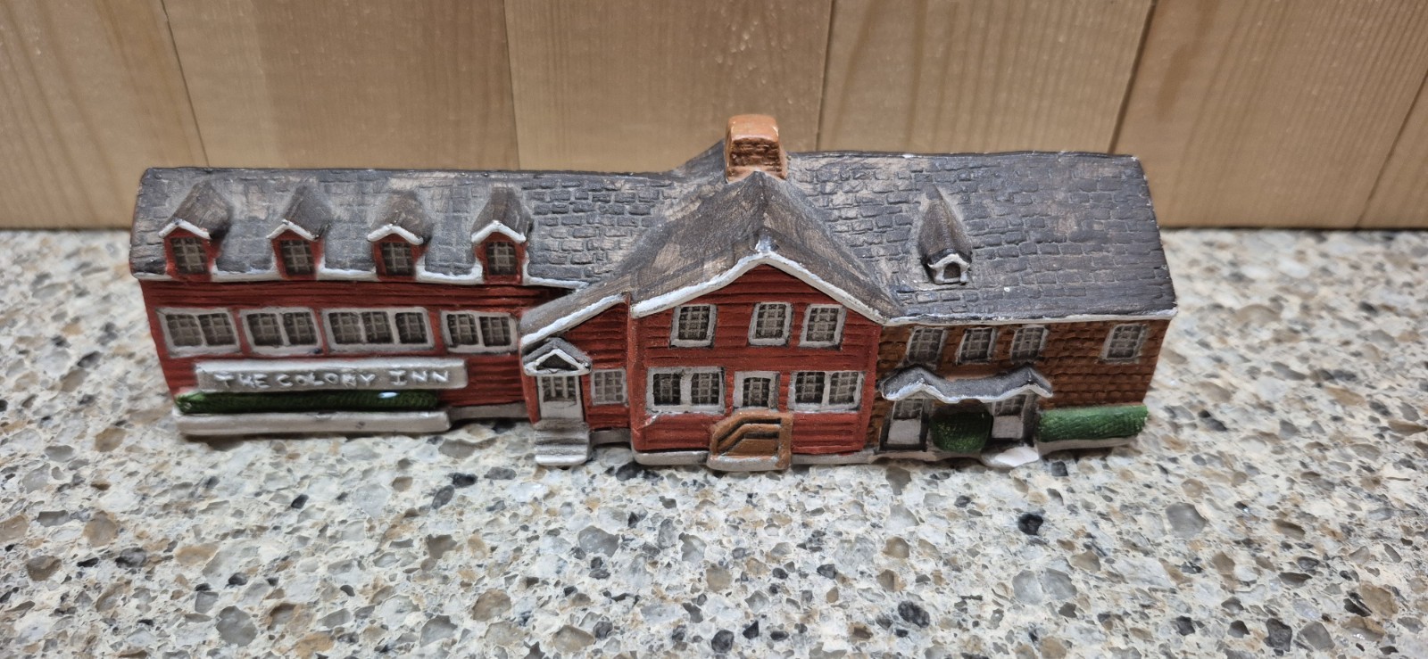 Vtg 1989 Heritage Designs Amana Colony Iowa Miniature Buildings Lot of 5 Flaws