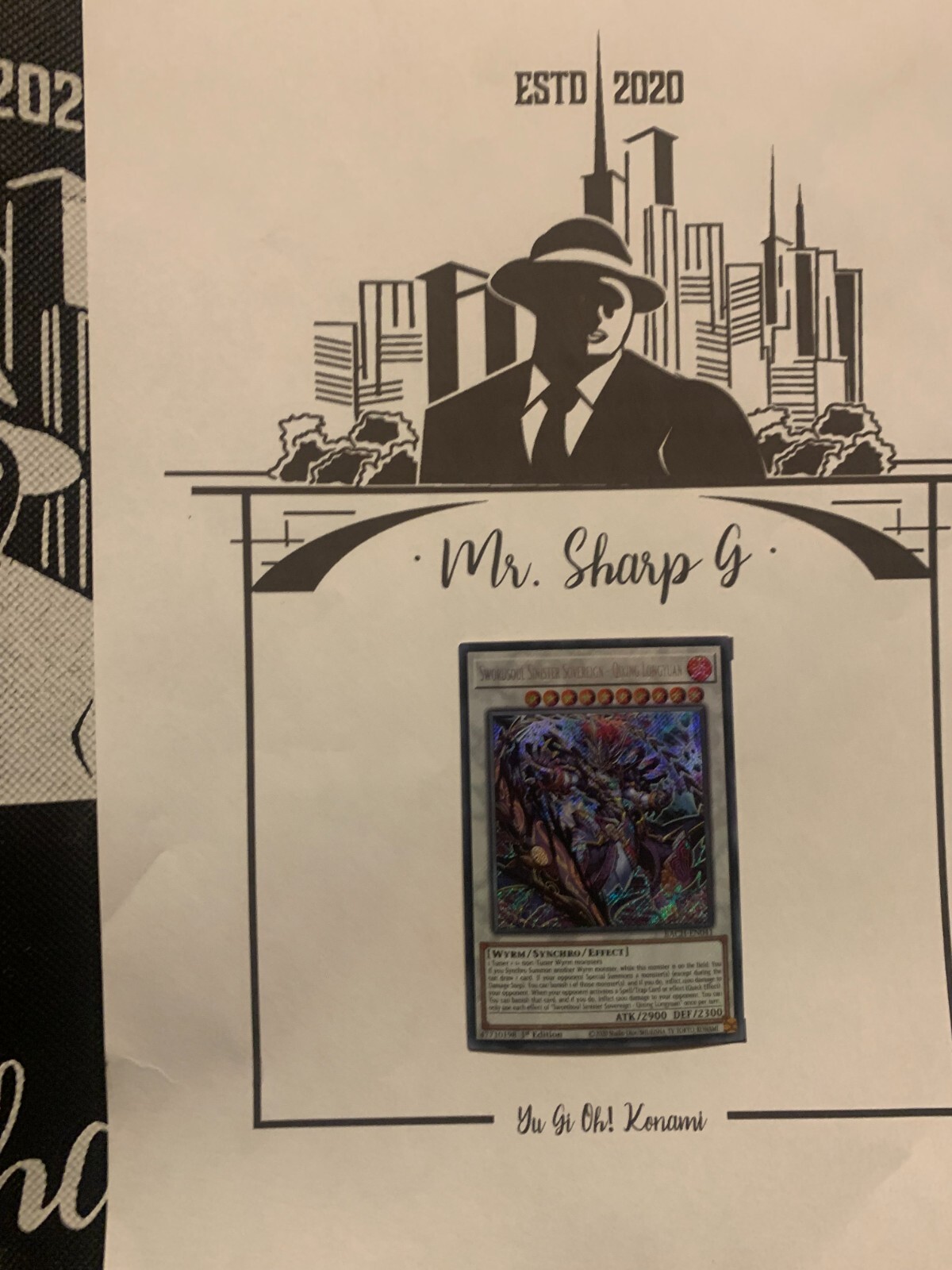 SWORDSOUL SINISTER SOVEREIGN - QIXING LONGYUAN - 1st E. BACH-EN041 ENG Yu-Gi-Oh