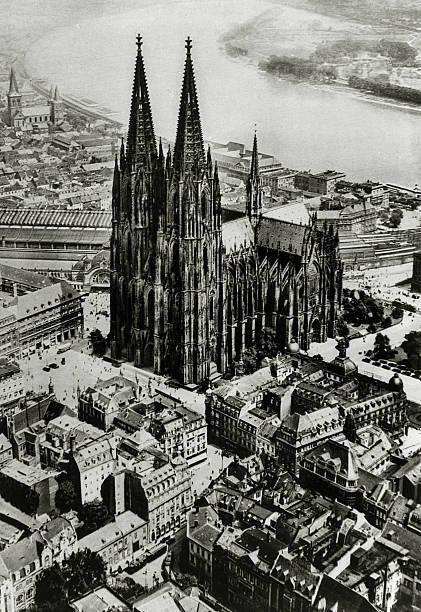 The Cathedral which Cologne Cathedral Germany in 1920 OLD PHOTO