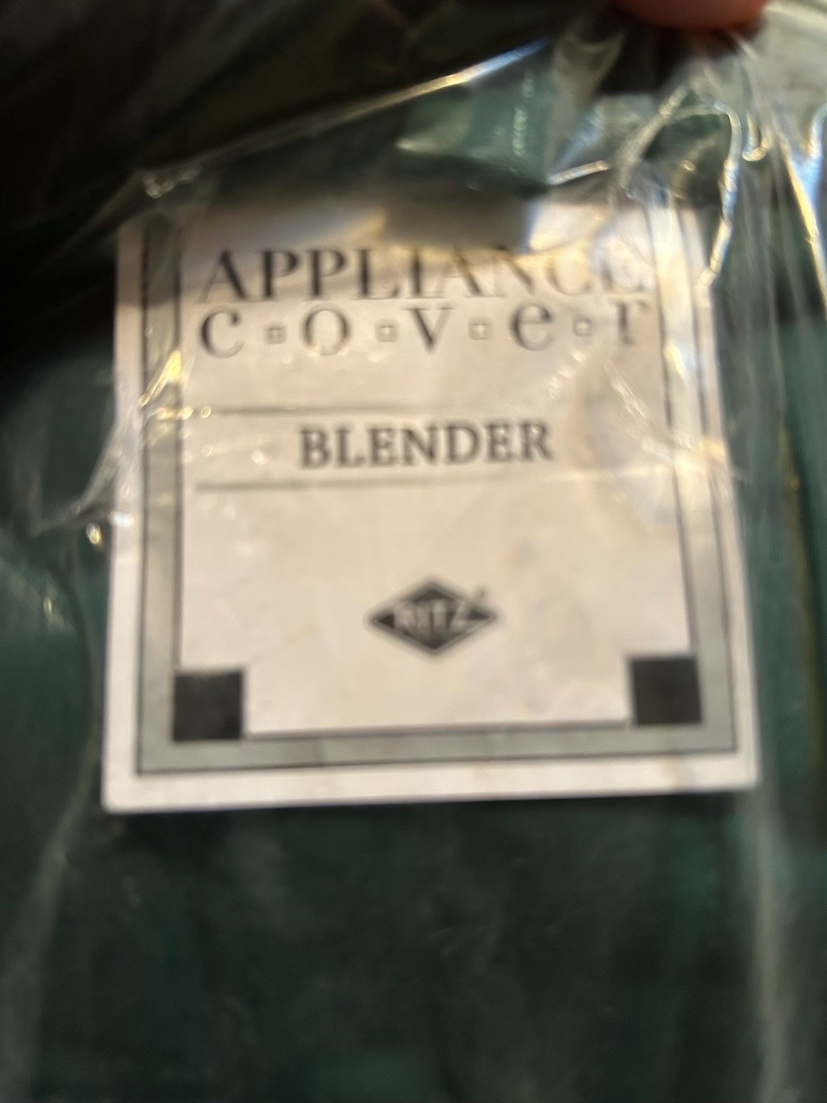 New Dark Green Ritz Blender Cover.