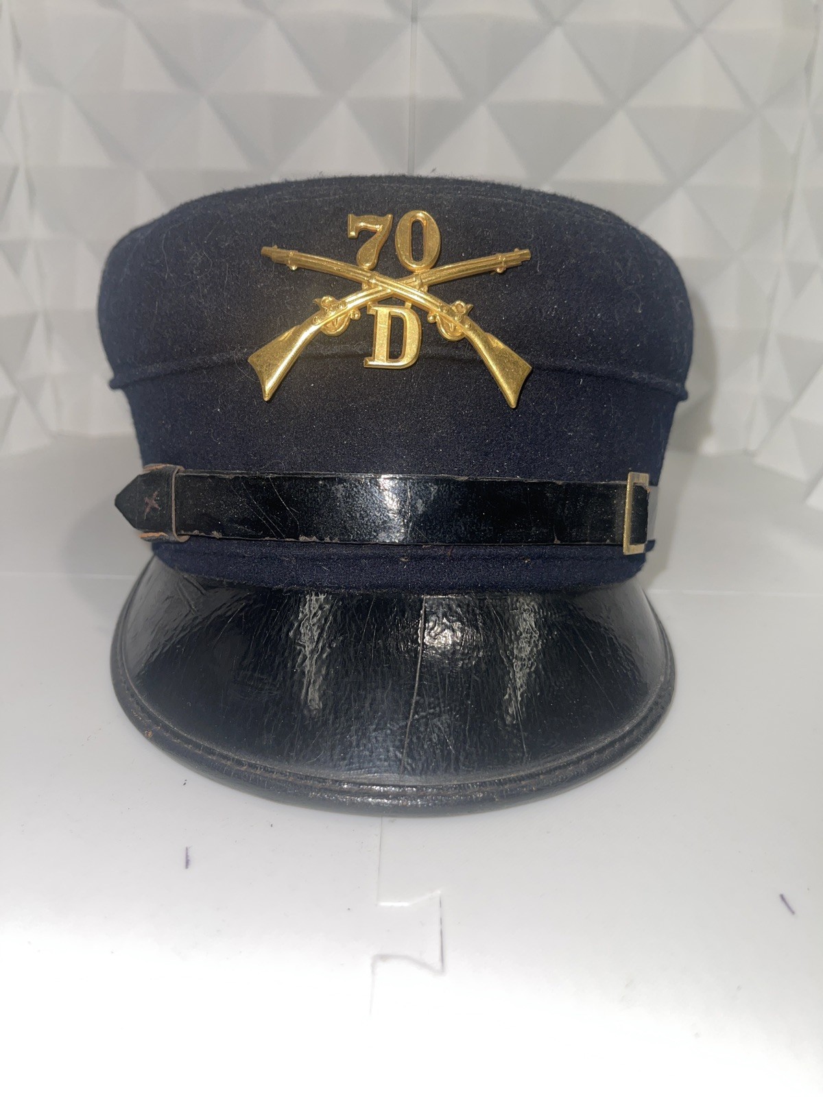 Spanish American War Span-Am War Era US Army M1895 Forage Cap Infantry 70th 
